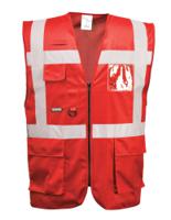 Portwest F476 Iona Executive Vest Red XXL