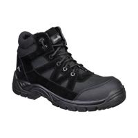 Portwest FC20 Composite Textile Suede Ankle Boot S1PL SR FO Black