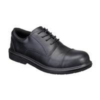 Portwest FD18 Steel Action Leather Executive Shoe S3 SR FO Black