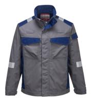 Portwest FR08 Bizflame Industry Two Tone Jacket Grey XXXL