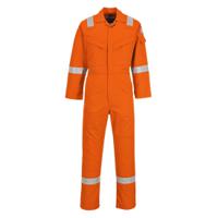 Portwest FR21 Bizflame Work FR Super Lightweight Anti-Static Coverall Orange Tall L