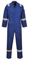 Portwest FR21 Bizflame Work FR Super Lightweight Anti-Static Coverall Royal Blue L