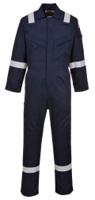 Portwest FR28 Flame Resistant Light Weight Anti-Static Coverall 280g Navy 4XL