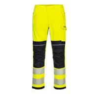 Portwest FR406 PW3 FR Hi-Vis Work Trousers Yellow/Black