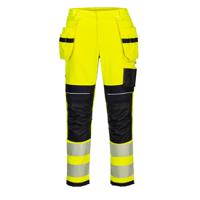 Portwest FR407 PW3 FR Hi-Vis Holster Trousers Yellow/Black