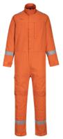 Portwest FR501 Bizflame Work Stretch Panelled Coverall Orange L
