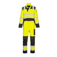 Portwest FR507 PW3 FR Hi-Vis Coverall Yellow/Black
