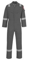 Portwest FR50 Flame Resistant Anti-Static Coverall 350g Grey 4XL