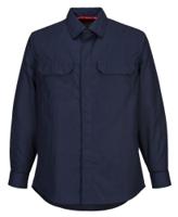 Portwest FR69 Bizflame Work Shirt Navy L