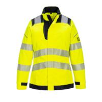 Portwest FR715 PW3 FR Hi-Vis Women's Work Jacket Yellow/Black