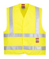 Portwest FR75 Hi-Vis FR Vest Yellow L/XL