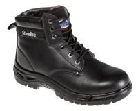 Portwest FW03 Steel Action Leather Ankle Boot S3 SR Black