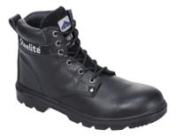 Portwest FW11 Steel Leather Ankle Boot S3 SR Black