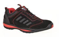 Portwest FW34 Steelite Lusum Safety Trainer S1P HRO Red 36