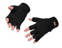 Portwest GL14 Insulated Fingerless Knit Glove Black