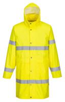 Portwest H442 Hi-Vis Rain Coat 100cm Yellow L