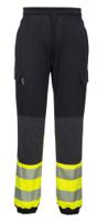 Portwest KX341 PW3 Hi-Vis Flexi Class 1 Jogger Black/Yellow XXXL