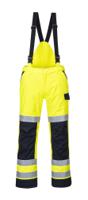 Portwest MV71 Modaflame Rain Multi Norm Arc Trousers Yellow/Navy L