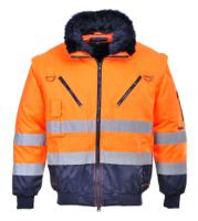 Portwest PJ50 Hi-Vis 3-in-1 Contrast Pilot Jacket