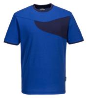 Portwest PW211 PW2 Cotton Comfort T-Shirt S/S Royal/Navy L