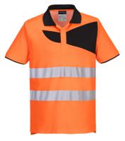 Portwest PW212 PW2 Hi-Vis Cotton Comfort Polo Shirt S/S