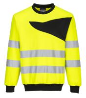 Portwest PW277 PW2 Hi-Vis Sweatshirt Yellow/Black XXL