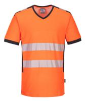 Portwest PW310 PW3 Hi-Vis V-Neck Mesh Insert T-Shirt S/S