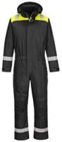 Portwest PW353 PW3 Winter Coverall Black/Yellow