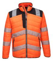 Portwest PW371 PW3 Hi-Vis Baffle Jacket Orange/Black 4XL