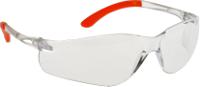 Portwest PW38 Pan View Spectacles Clear/Orange