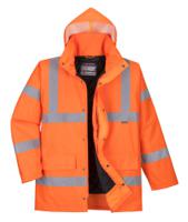 Portwest RT30 Hi-Vis Winter Traffic Jacket Orange