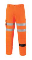 Portwest RT46 Hi-Vis Rail Work Trousers Orange