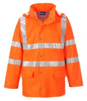 Portwest RT50 Sealtex Ultra Hi-Vis Rain Jacket Orange