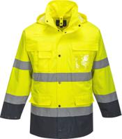 Portwest S162 Hi-Vis 3-in-1 Contrast Lite Jacket Yellow/Navy L