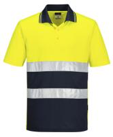Portwest S175 Hi-Vis Lightweight Contrast Polo Shirt S/S