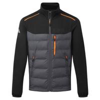 Portwest S381 Hybrid Baffle Jacket Black