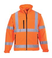 Portwest S428 Hi-Vis 2-in-1 Softshell (3L) Orange 4XL