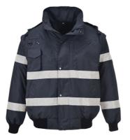 Portwest S435 Iona 4-in-1 Bomber Jacket Navy 4XL