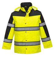 Portwest S462 Hi-Vis Contrast Winter Classic Jacket Yellow