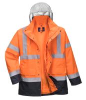Portwest S471 Hi-Vis 4-in-1 Contrast Traffic Jacket