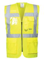 Portwest S476 Berlin Hi-Vis Executive Vest Yellow 4XL