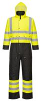 Portwest S485 Hi-Vis Contrast Winter Coverall Yellow/Black 4XL