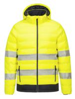 Portwest S548 Hi-Vis Ultrasonic Heated Tunnel Jacket Yellow/Black
