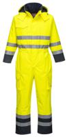 Portwest S775 Bizflame Rain Hi-Vis Multi Coverall Yellow/Navy L