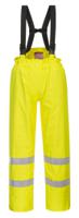 Portwest S781 Bizflame Rain Lined Hi-Vis Antistatic FR Trousers Yellow L