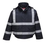 Portwest S783 Bizflame Rain FR Multi Protection Bomber Jacket Navy