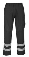 Portwest S917 Iona Safety Combat Trousers Black L