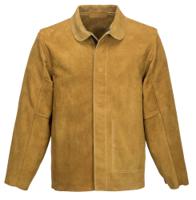 Portwest SW34 Leather Welding Jacket Tan