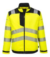 Portwest T500 PW3 Hi-Vis Work Jacket Yellow/Black XXXL