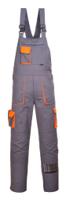 Portwest TX12 Texo Contrast Bib and Brace Grey 4XL